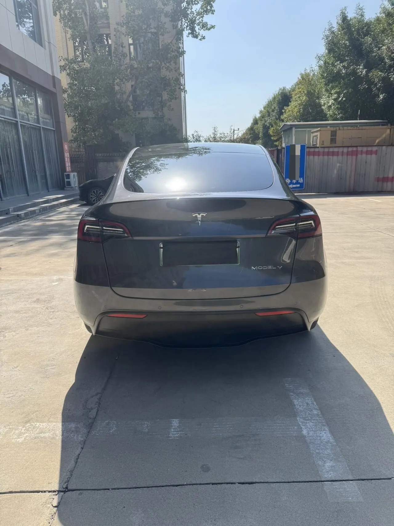 Tesla 2021 Model Y long endurance all-wheel drive version automatic transmission 4