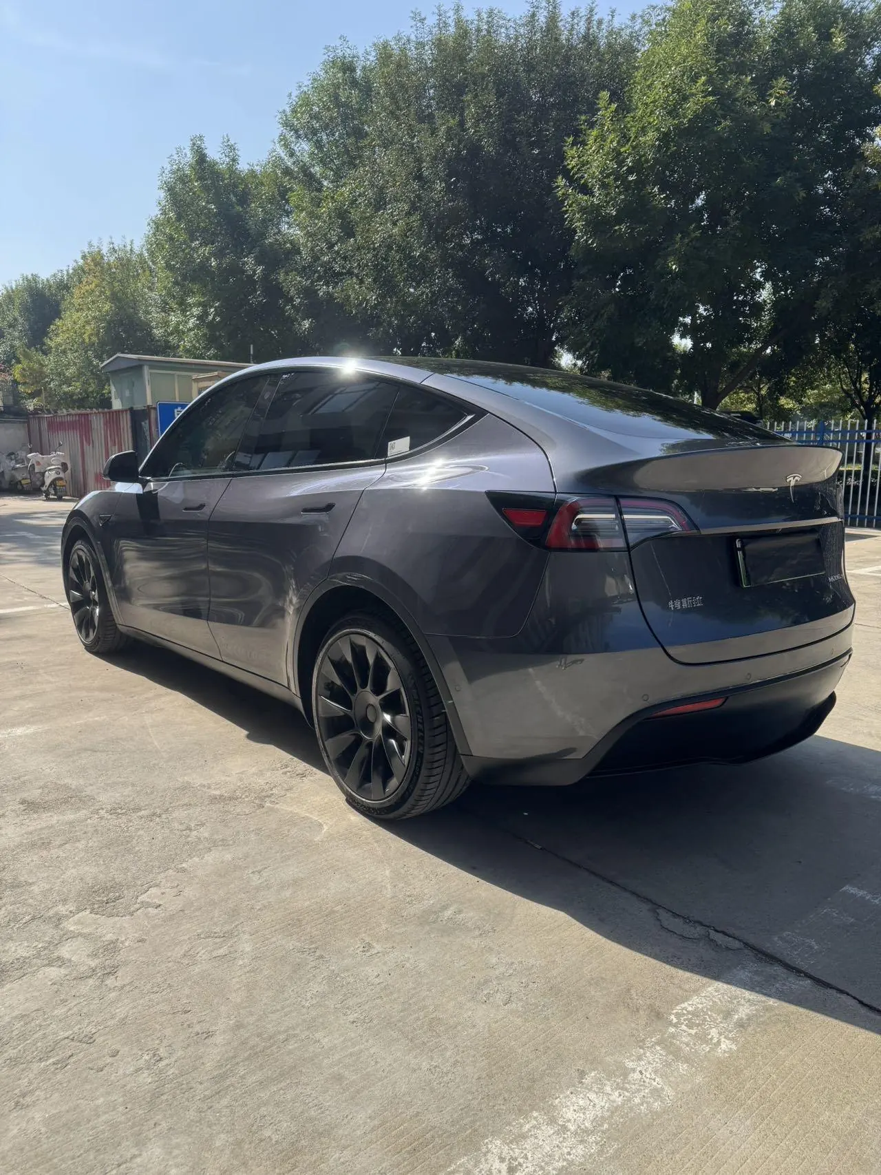 Tesla 2021 Model Y long endurance all-wheel drive version automatic transmission 5