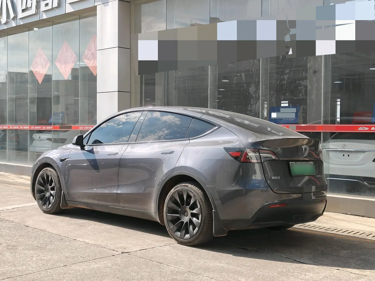 Tesla 2021 Model Y long endurance all-wheel drive version automatic transmission 5