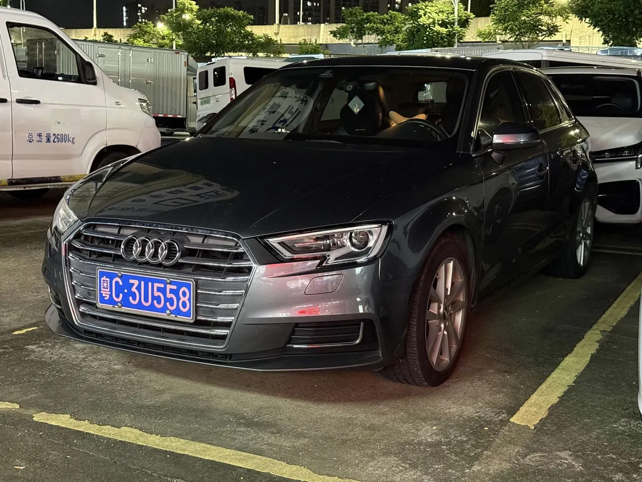 打开图片灯箱:Audi 2020 A3 Sportback 1.4TFSI 35TFSI aggressive (modified) automatic gear