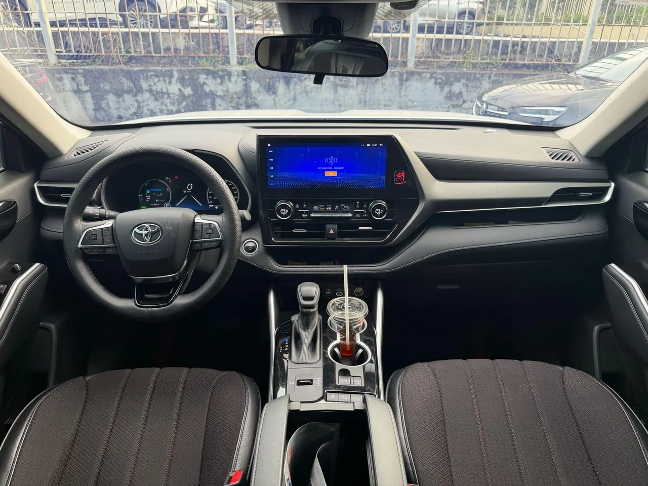Toyota 2023 Highlander Dual Engine 2.5 Stepless Intelligent Electric Hybrid Two-Drive Elite Edition 5-seat Automatic Transmission 6