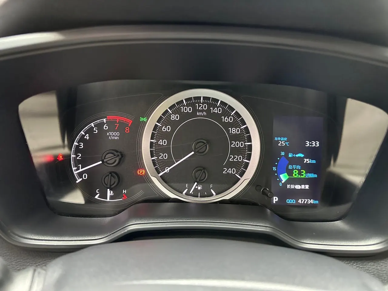 Toyota 2021 corolla 1.2T stepless elite PLUS version of automatic gear 19