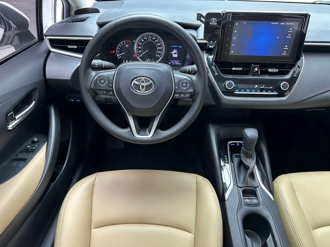 Toyota 2021 corolla 1.2T stepless elite PLUS version of automatic gear 8