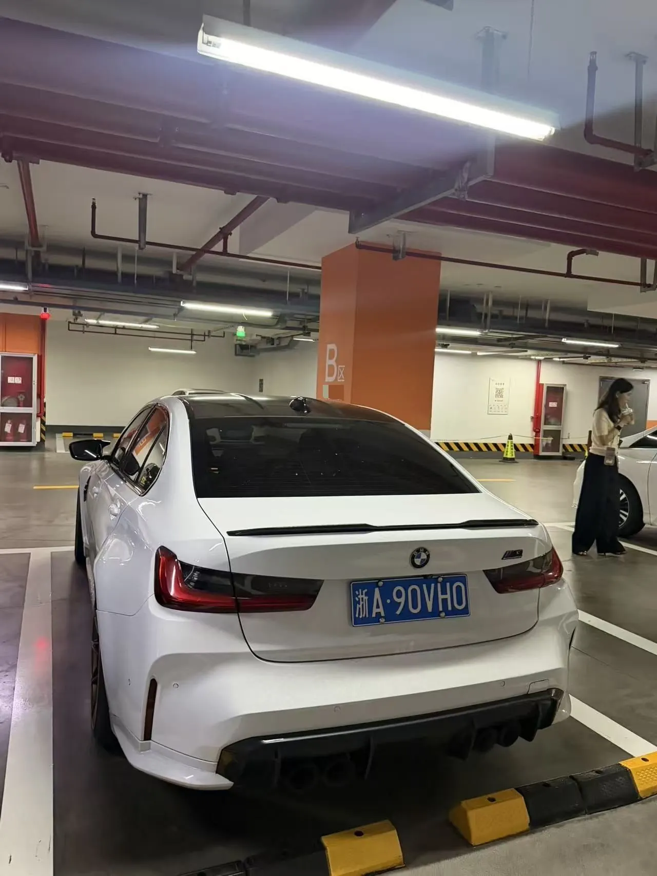 BMW M3 (Imported) 2021 M3 Four-Door Coupe 3.0T Thunder Edition Automatic Gear 3