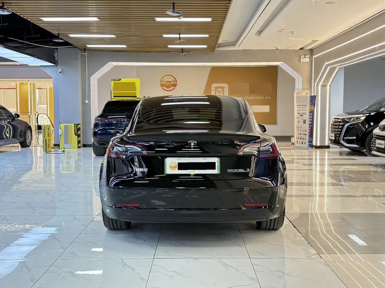 Tesla 2022 Model 3 Performance high-performance all-wheel drive automatic transmission 4