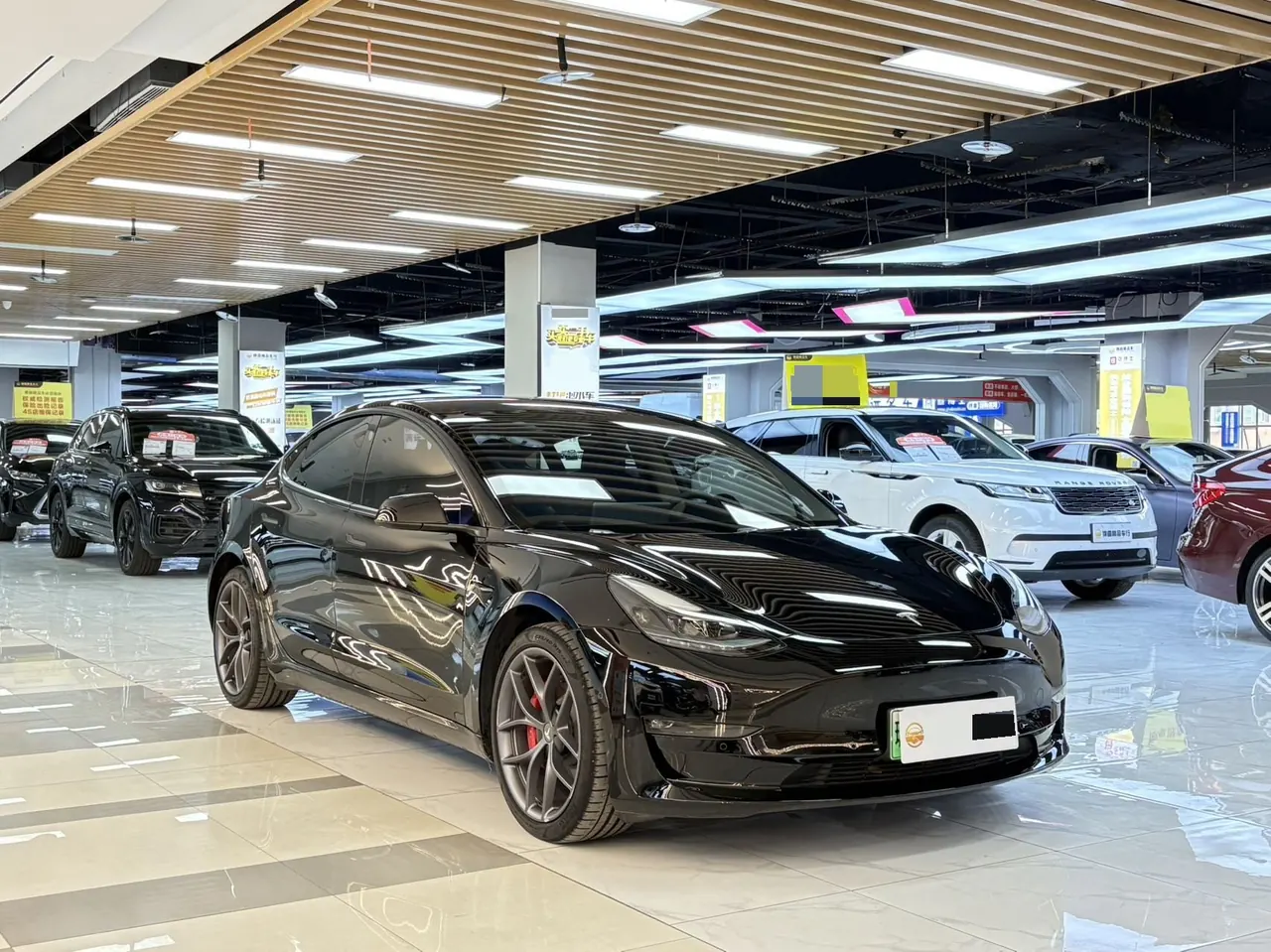 Tesla 2022 Model 3 Performance high-performance all-wheel drive automatic transmission 7