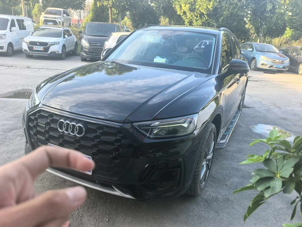 打开图片灯箱:Audi 2022 Q5L Sportback 2.0TFSI 40TFSI RS kit burning speed automatic gear