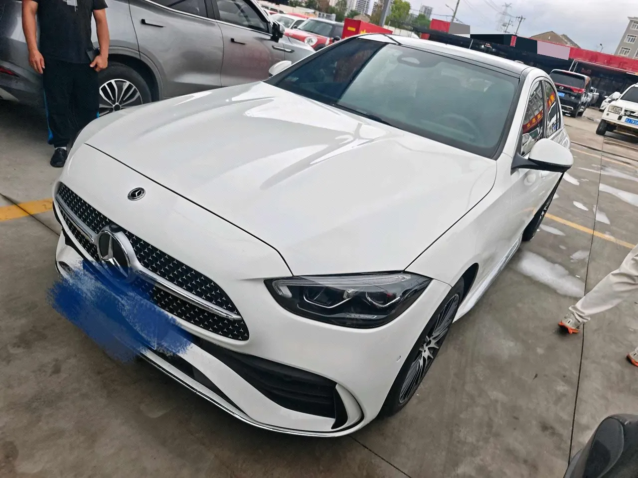 Открыть галерею: Mercedes Benz Class C 2024 C 260 L 48V 1.5T Hao Night Sports Edition (Modified 3) Automatic Gear