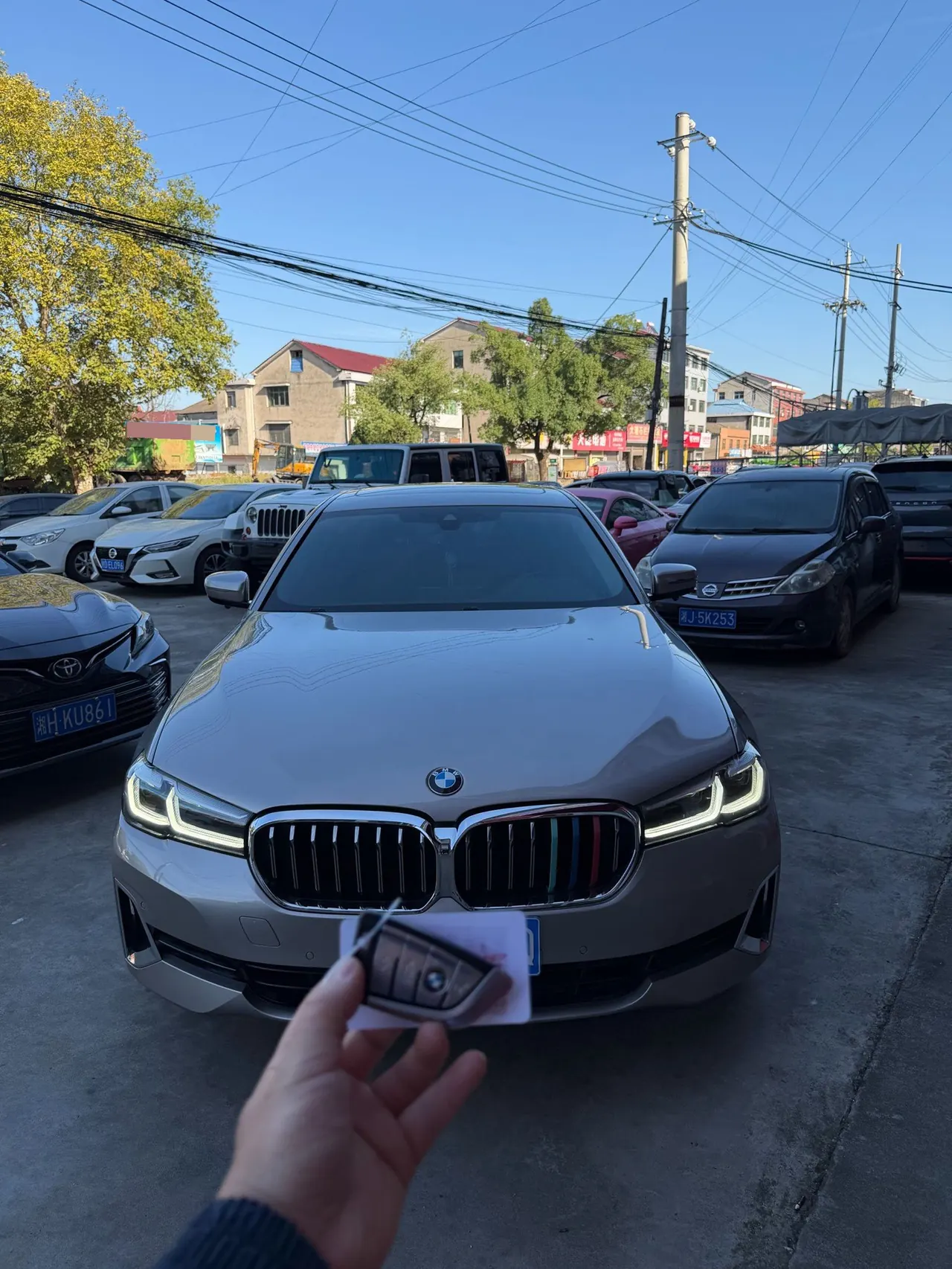 BMW 5 Series 2021 525Li 2.0T M Sports Suit Automatic Gear 2