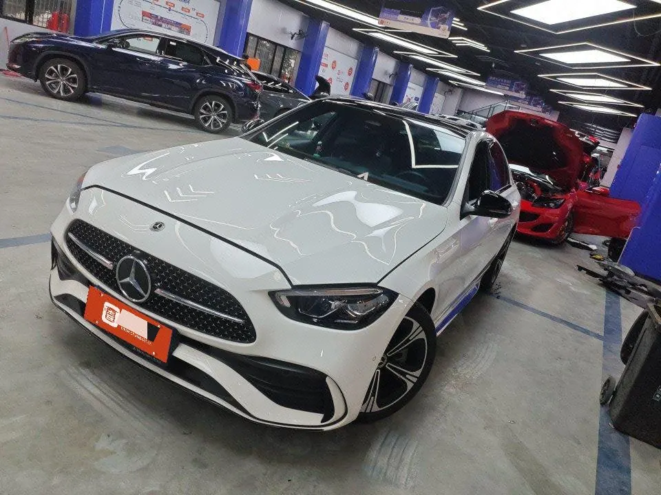 Open image lightbox: Mercedes Benz Class C 2022 C 260 L 48V 1.5T Hao Night Sports Edition (Modified) Automatic Gear