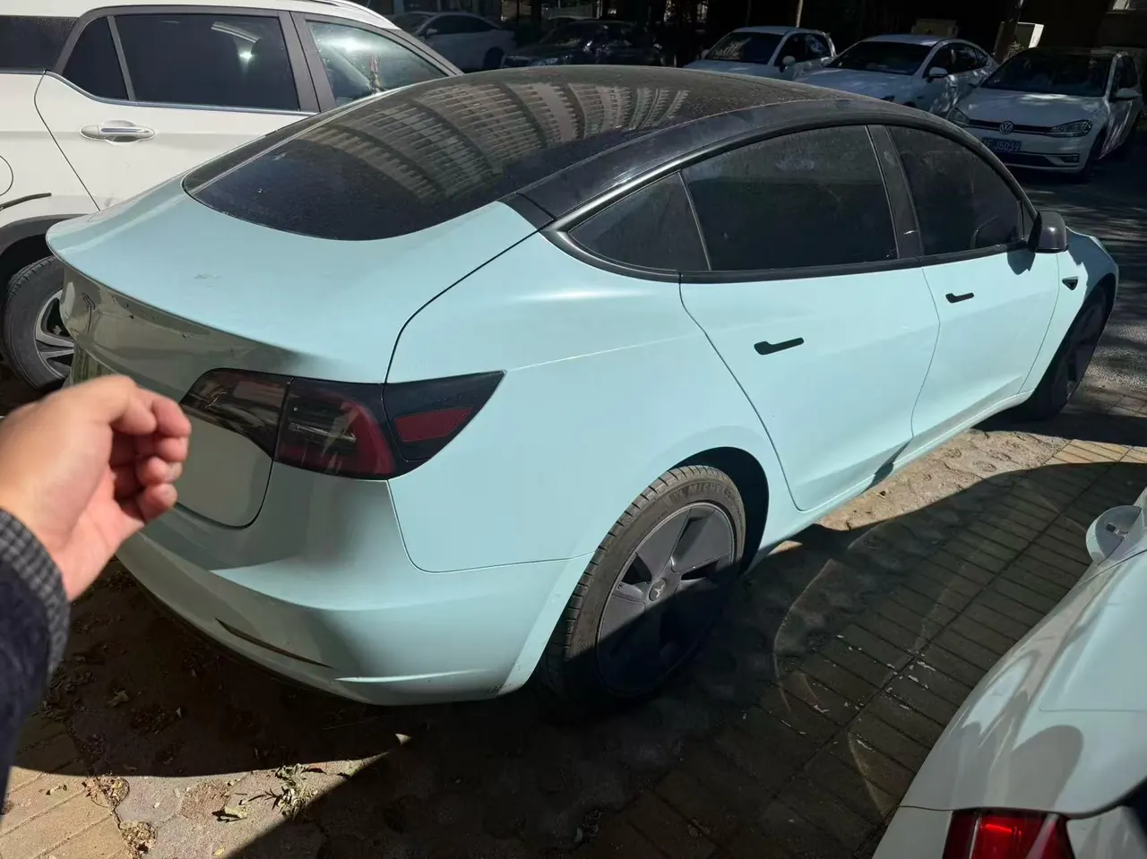 Tesla 2022 Model 3 rear-wheel drive version of automatic transmission 2