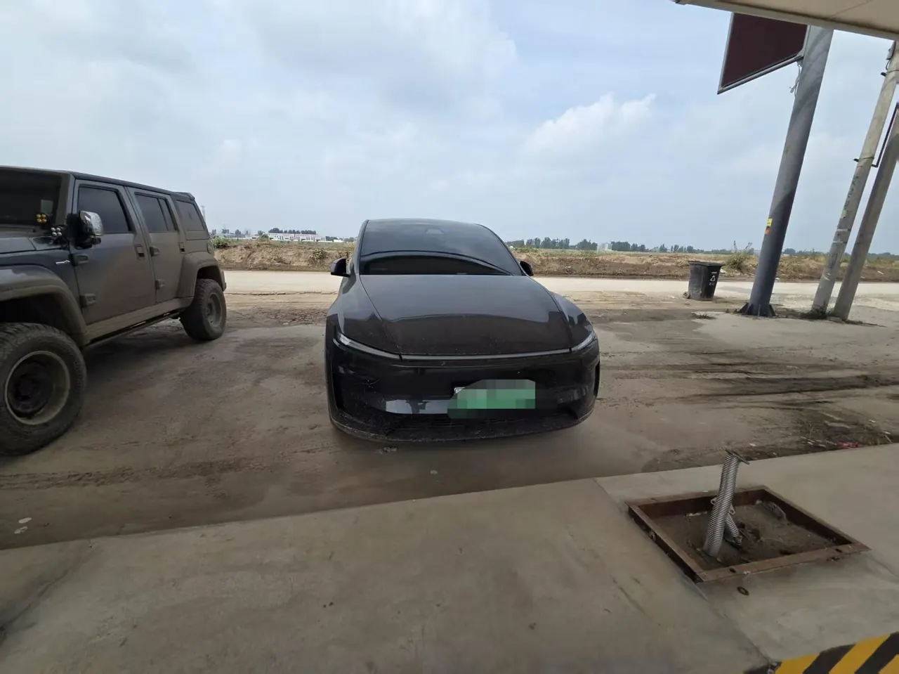 Tesla 2025 Model Y long endurance all-wheel drive version (modified) automatic gear 2