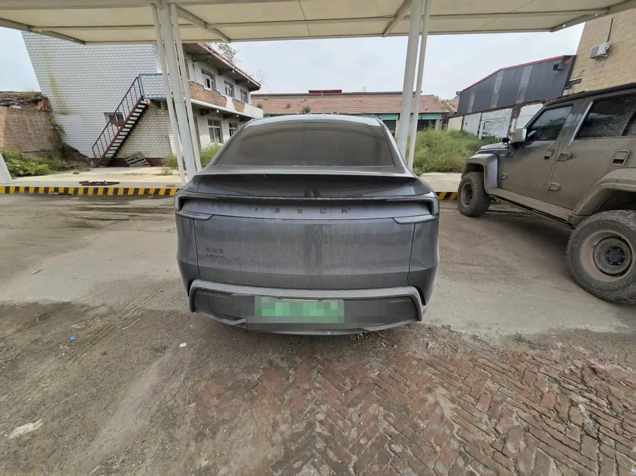 Tesla 2025 Model Y long endurance all-wheel drive version (modified) automatic gear 3