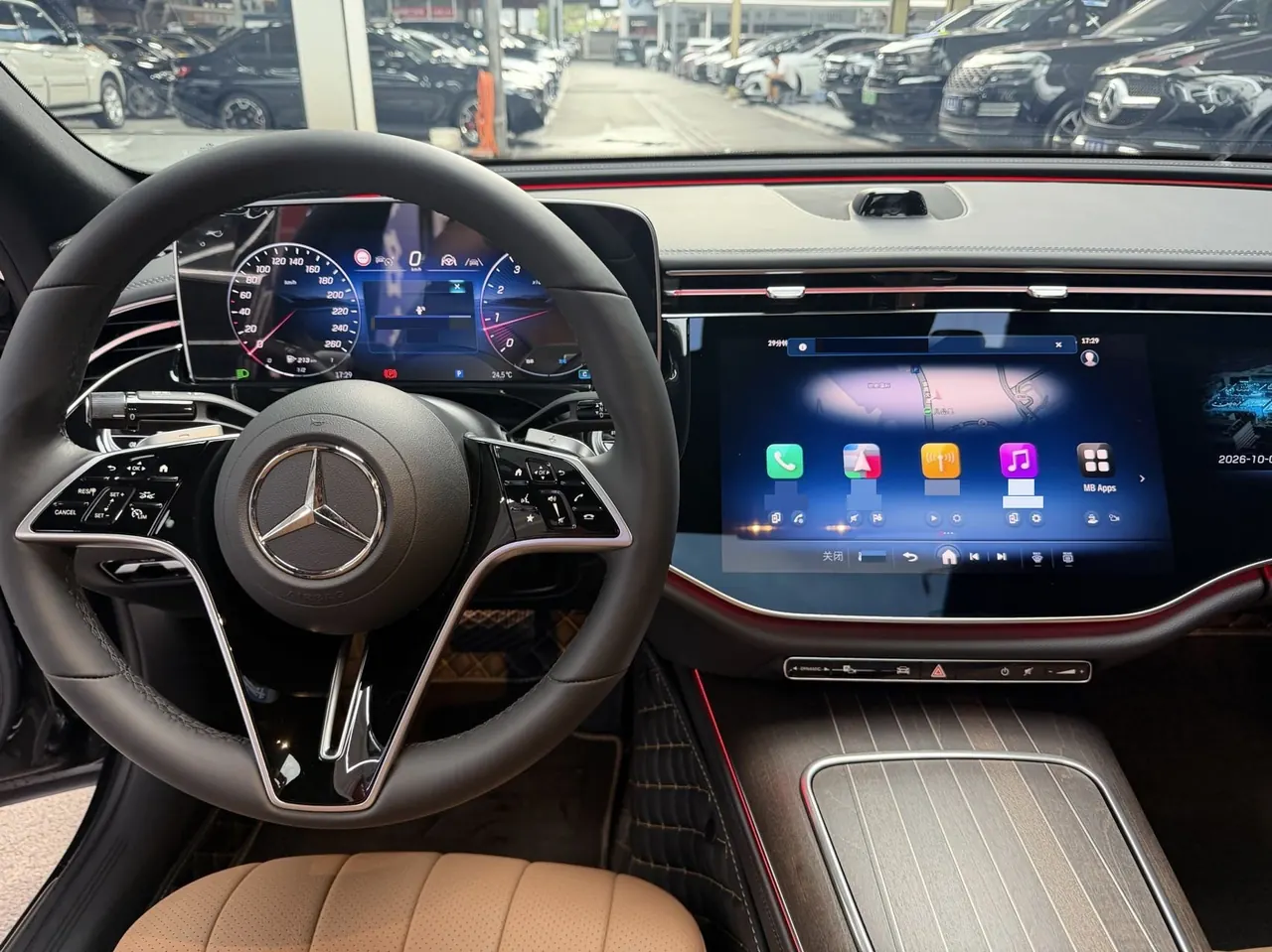 Mercedes Benz E Class 2025 E 300 L 48V 2.0T Luxury Automatic Gear 11