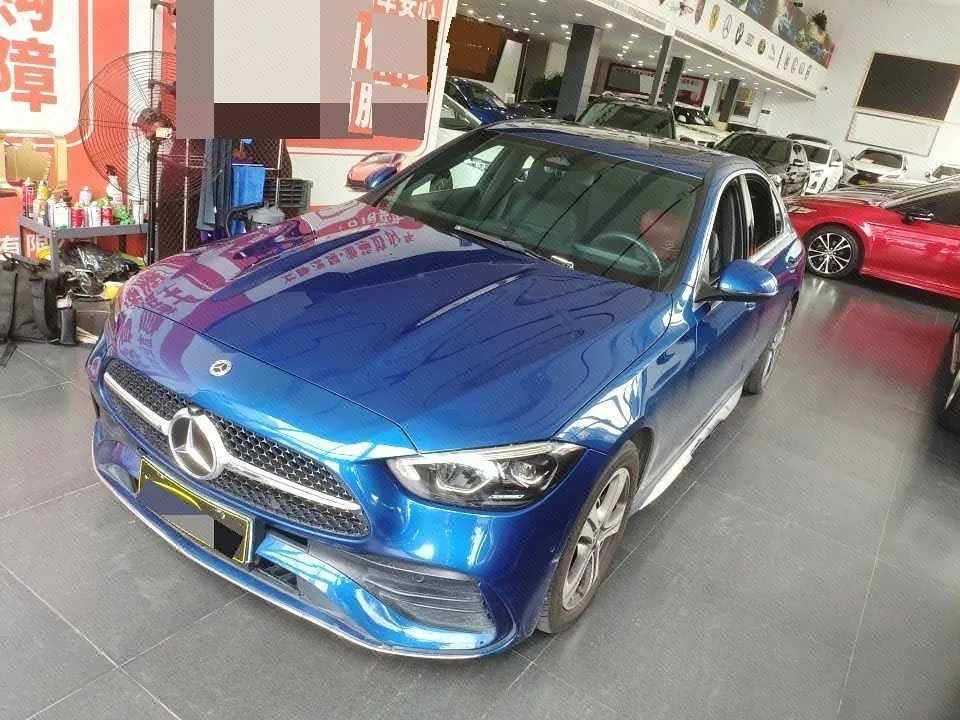 Open image lightbox: Mercedes Benz Class C 2022 C 200 L 48V 1.5T Sports Edition (Modified) Automatic Gear