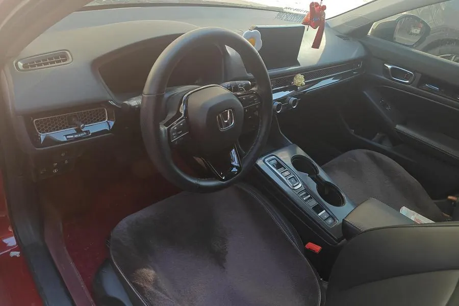 Honda 2023 Civic Hatchback e:HEV 2.0 Stepless Extremely Obsidian Automatic Gear 10
