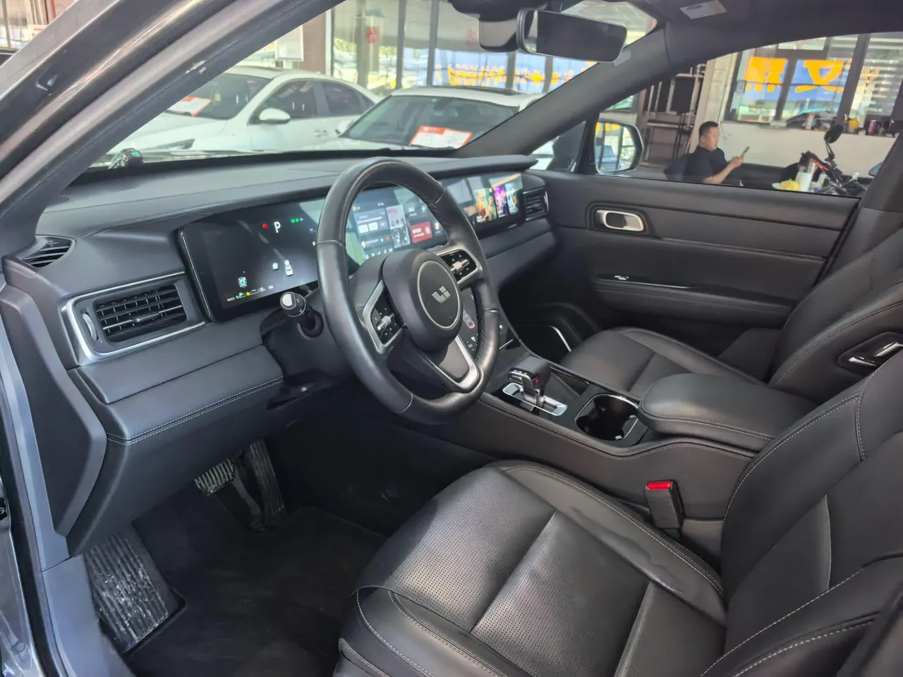 Li 2021 ONE 1.2T extended range 6-seat automatic gear 4