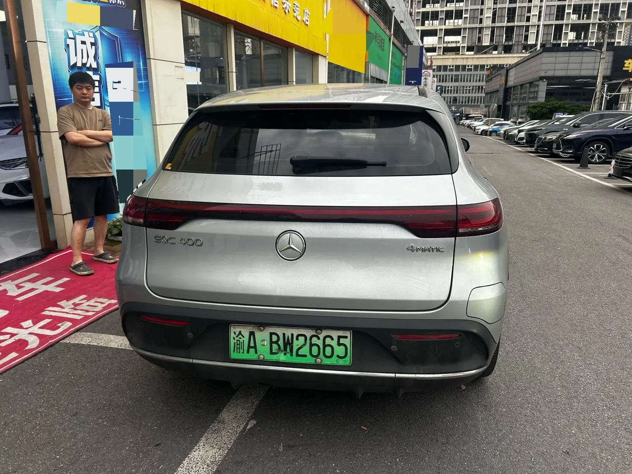 Mercedes Benz 2020 EQC 400 4MATIC EQC 400 4MATIC Genesis 1886 Limited Edition Automatic Gear 9