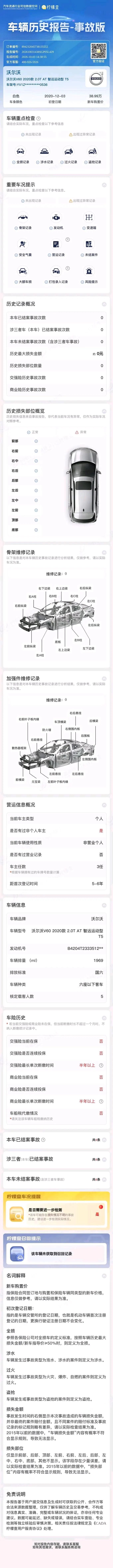 Volvo V60 (Imported) 2020 V60 2.0T T5 Zhiyuan Sports Edition Automatic Gear 11
