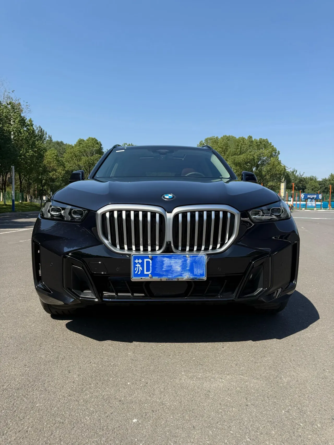 BMW 2025 X5 xDrive30Li 48V 2.0T exclusive m sports obsidian night suit automatic gear 2