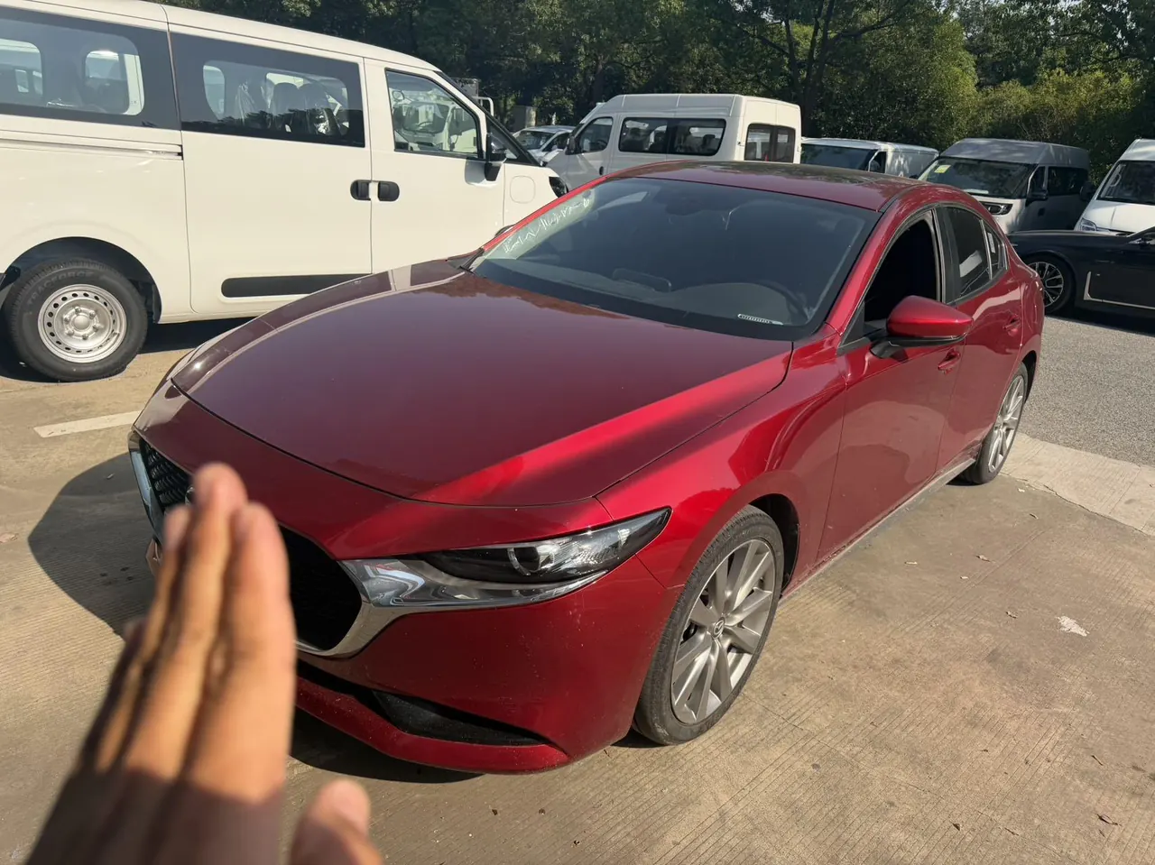 Открыть галерею: Mazda 3 Oncorsela 2023 Mazda 3 Oncorsela-sedan 2.0 quality version automatic transmission