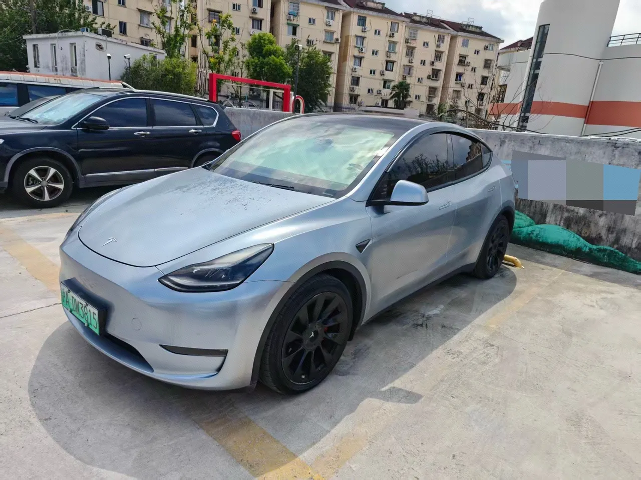 Открыть галерею: Tesla 2021 Model Y long endurance all-wheel drive version (modified) automatic gear