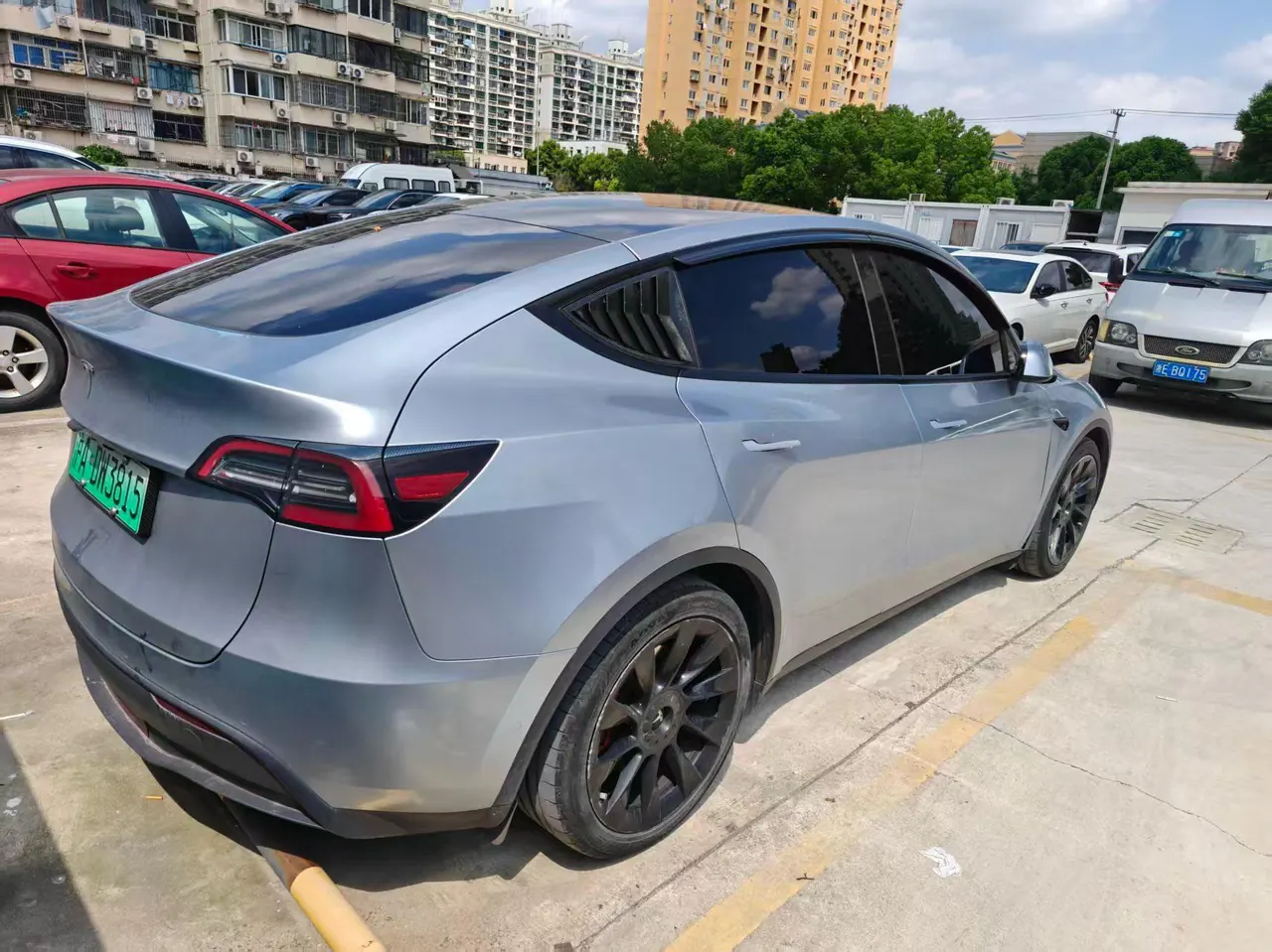 Tesla 2021 Model Y long endurance all-wheel drive version (modified) automatic gear 5