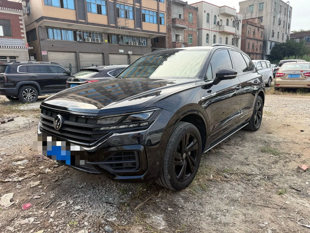 Volkswagen Touareg (Imported) 2021 Touareg 3.0TSI Sharp Edition Obsidian Black Sports Suit Automatic Gear - View 1