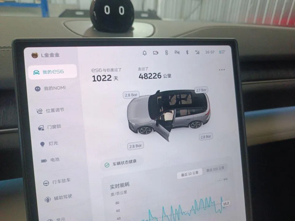 NIO 2023 ES6 75kWh automatic gear 2