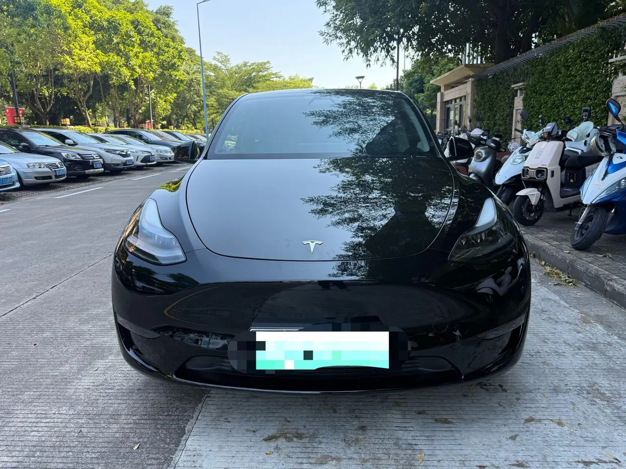 Tesla 2021 Model Y long endurance all-wheel drive version automatic transmission 6