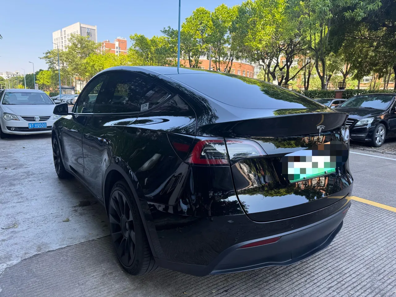 Tesla 2021 Model Y long endurance all-wheel drive version automatic transmission 7