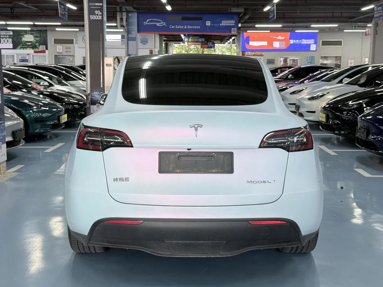 Tesla 2022 Model Y rear-wheel drive version (facelift) automatic gear 4