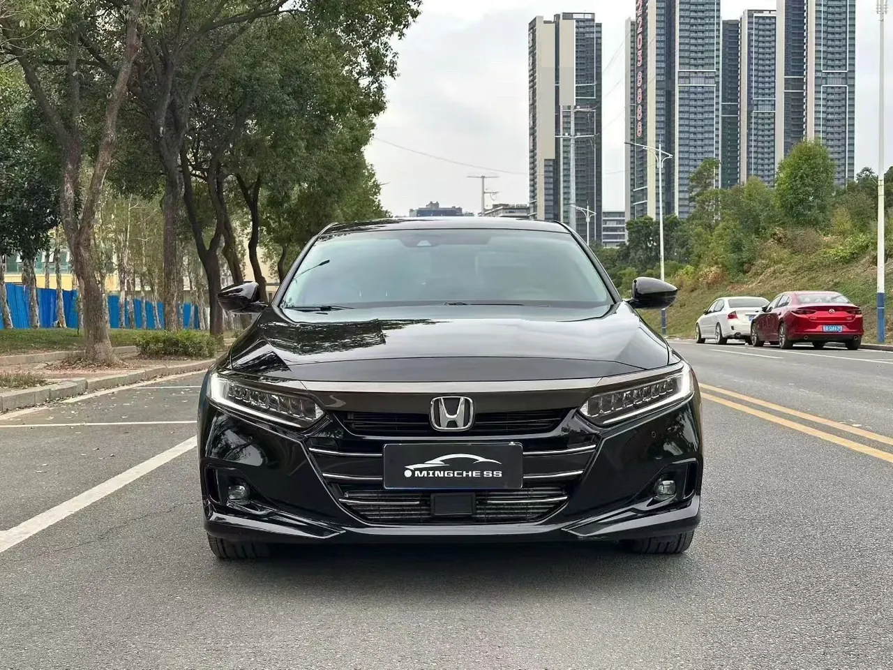 Honda 2022 10th Generation Accord 1.5T Stepless 260TURBO Magic Night Premium Edition Automatic Gear 3