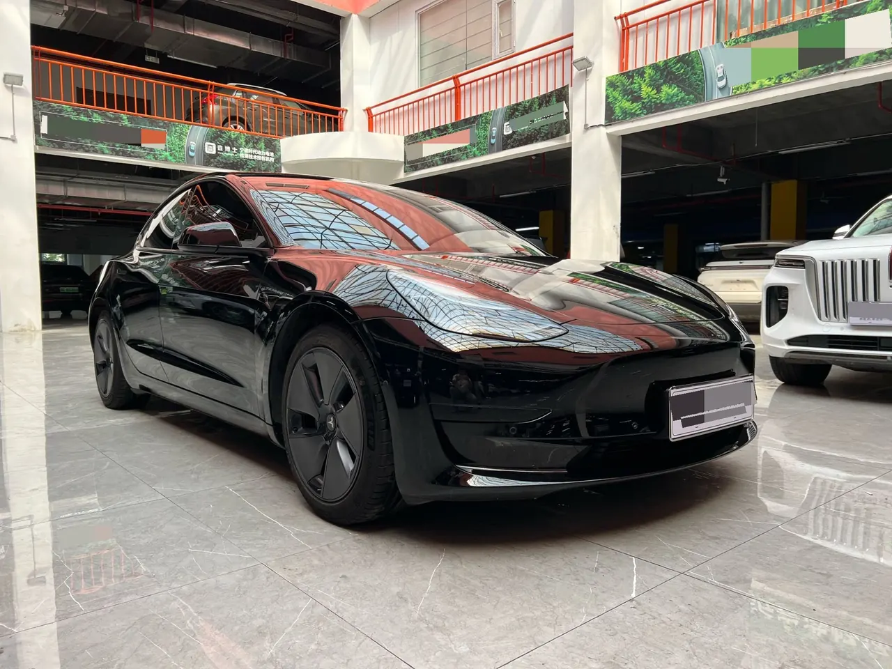 Tesla 2022 Model 3 rear-wheel drive version of automatic transmission 2