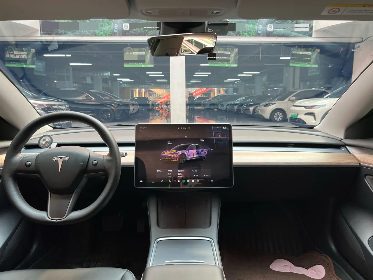 Tesla 2022 Model 3 rear-wheel drive version of automatic transmission 4