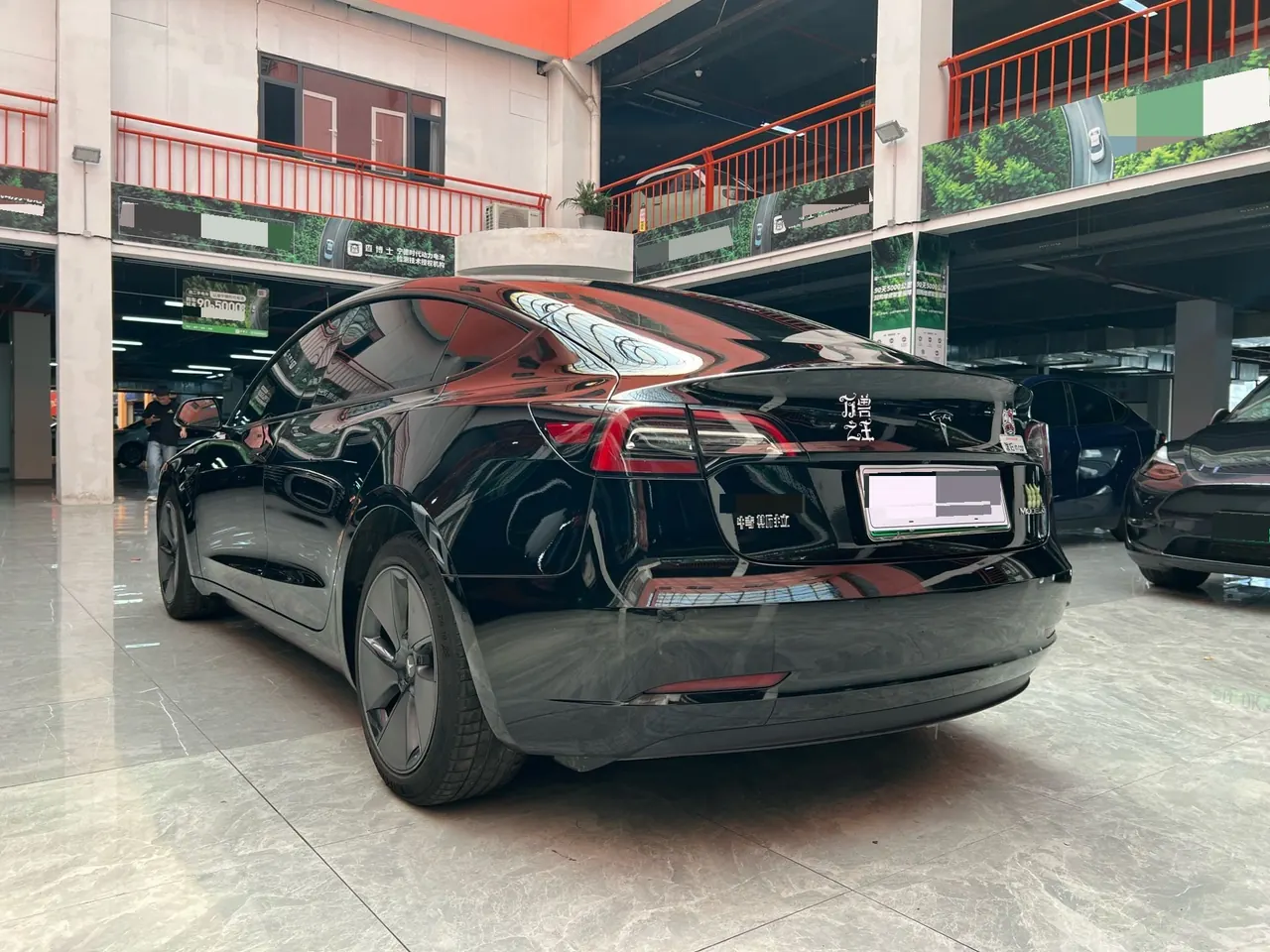 Tesla 2022 Model 3 rear-wheel drive version of automatic transmission 7