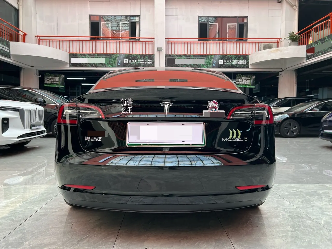 Tesla 2022 Model 3 rear-wheel drive version of automatic transmission 8