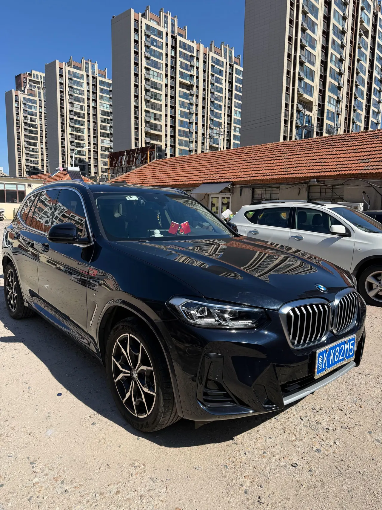 BMW 2022 X3 xDrive25i 2.0T M sports suit (changed) automatic gear 3