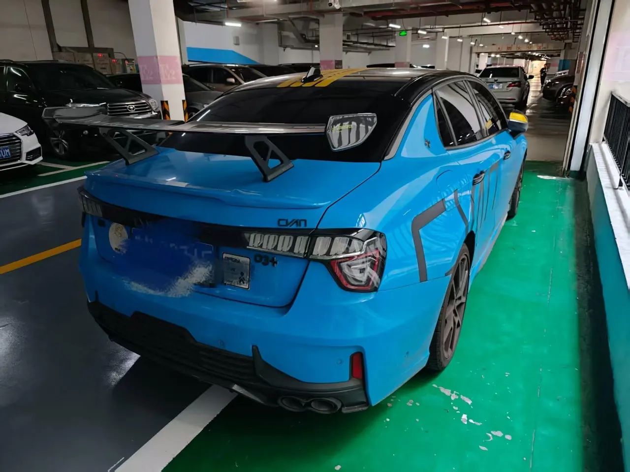 LYNK&amp;CO 2022 LYNK&amp;CO 03 2.0T Cyan customized performance package automatic gear 2
