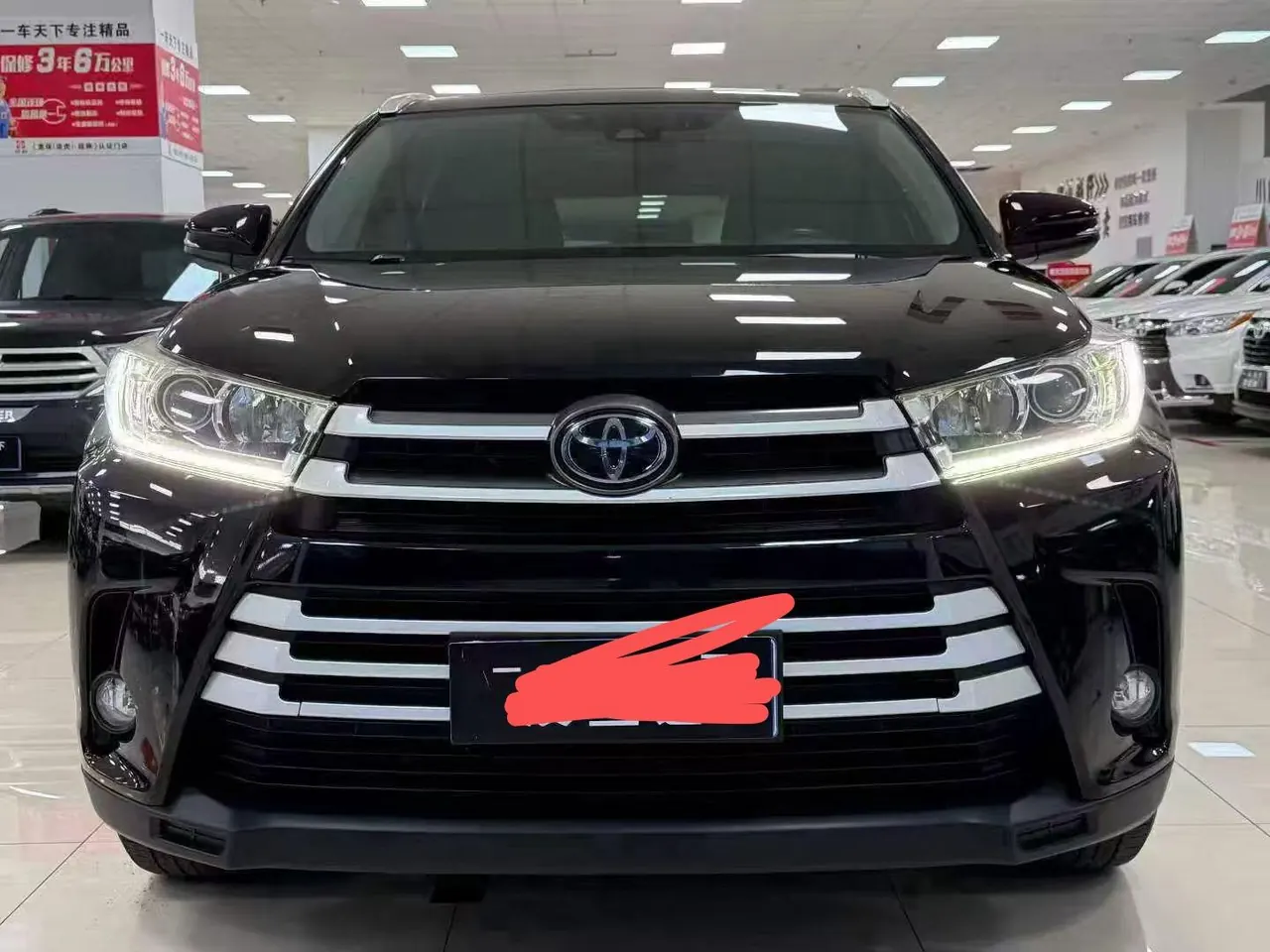 Toyota 2021 Highlander 2.0T 4-wheel drive Elite Edition 7-seat automatic gear 5
