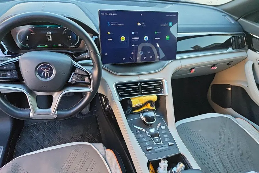 BYD Song PLUS New Energy 2022 Song PLUS DM-i 1.5 Stepless 110KM Flagship PLUS 5G Edition Automatic Gear 6