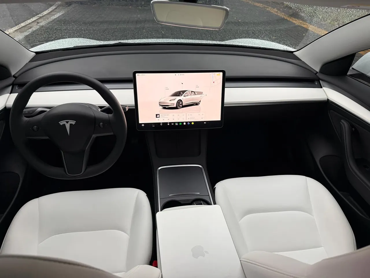 Tesla 2022 Model 3 rear-wheel drive version of automatic transmission 10