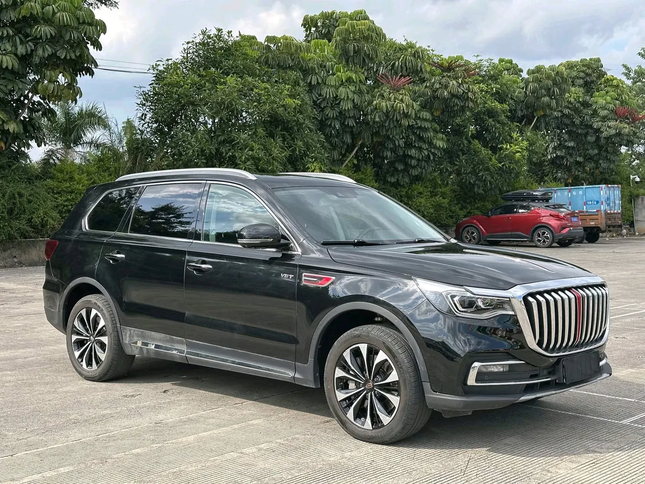 HongQi 2022 HS7 3.0T 4-wheel drive smart flag-sharing version 5-seat automatic gear 3