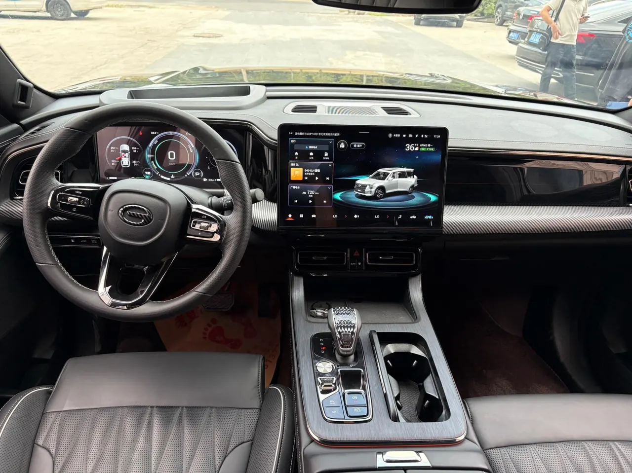 Chuanqi 2022 GS8 Hybrid 2.0TM Stepless Four-wheel Drive Premium Edition Seven-seat Automatic Gear 4