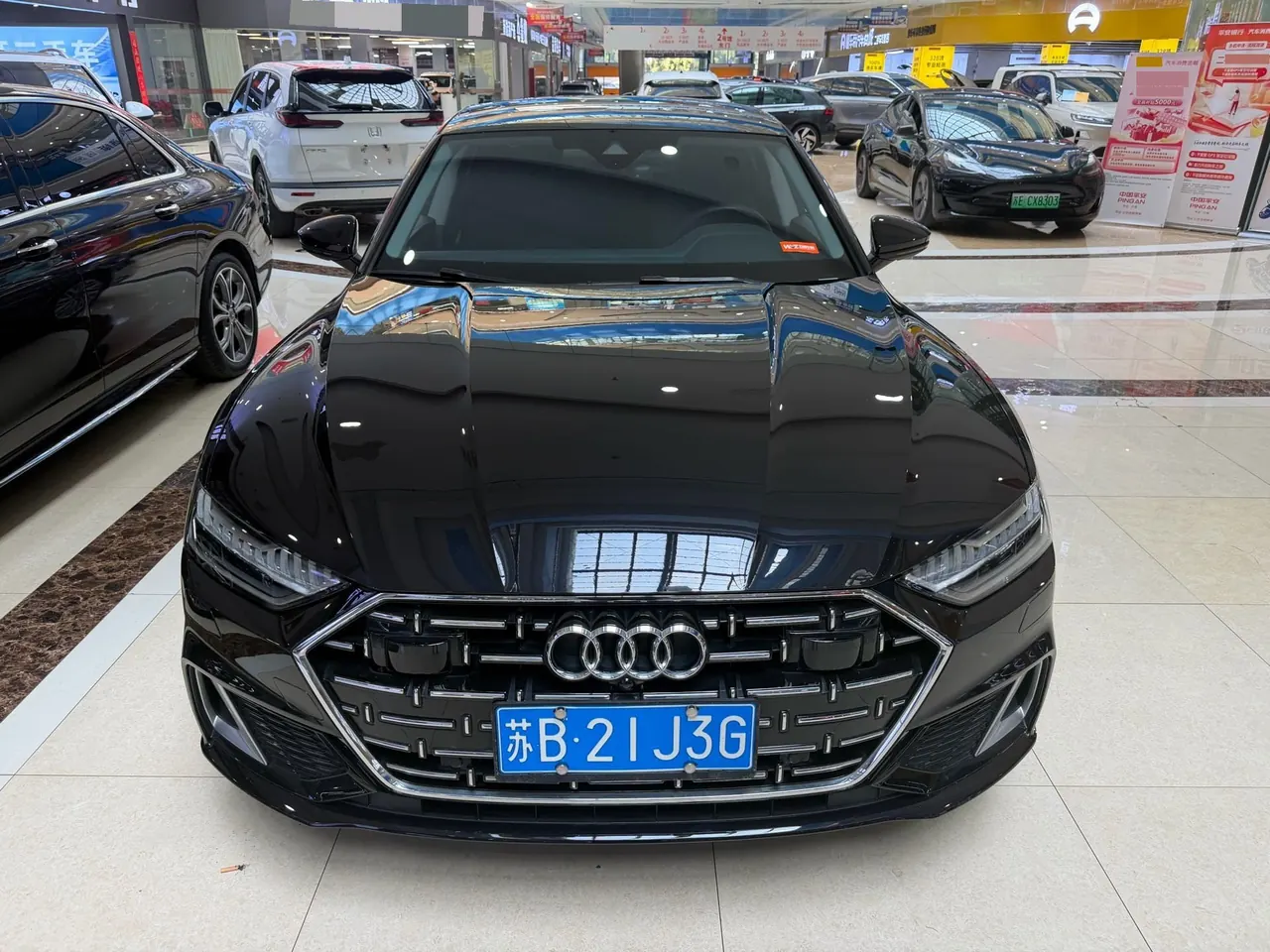 Audi 2024 A7L 2.0TFSI 45TFSI S-line Zhumeng Crystal Set Automatic Gear 2