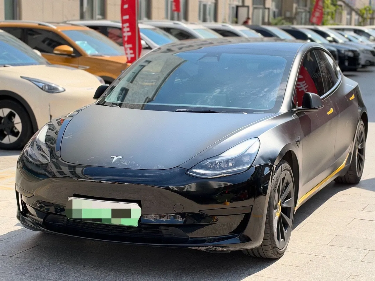 Open image lightbox: Tesla 2021 Model 3 Standard Endurance Rear Drive Upgraded Automatic Gear