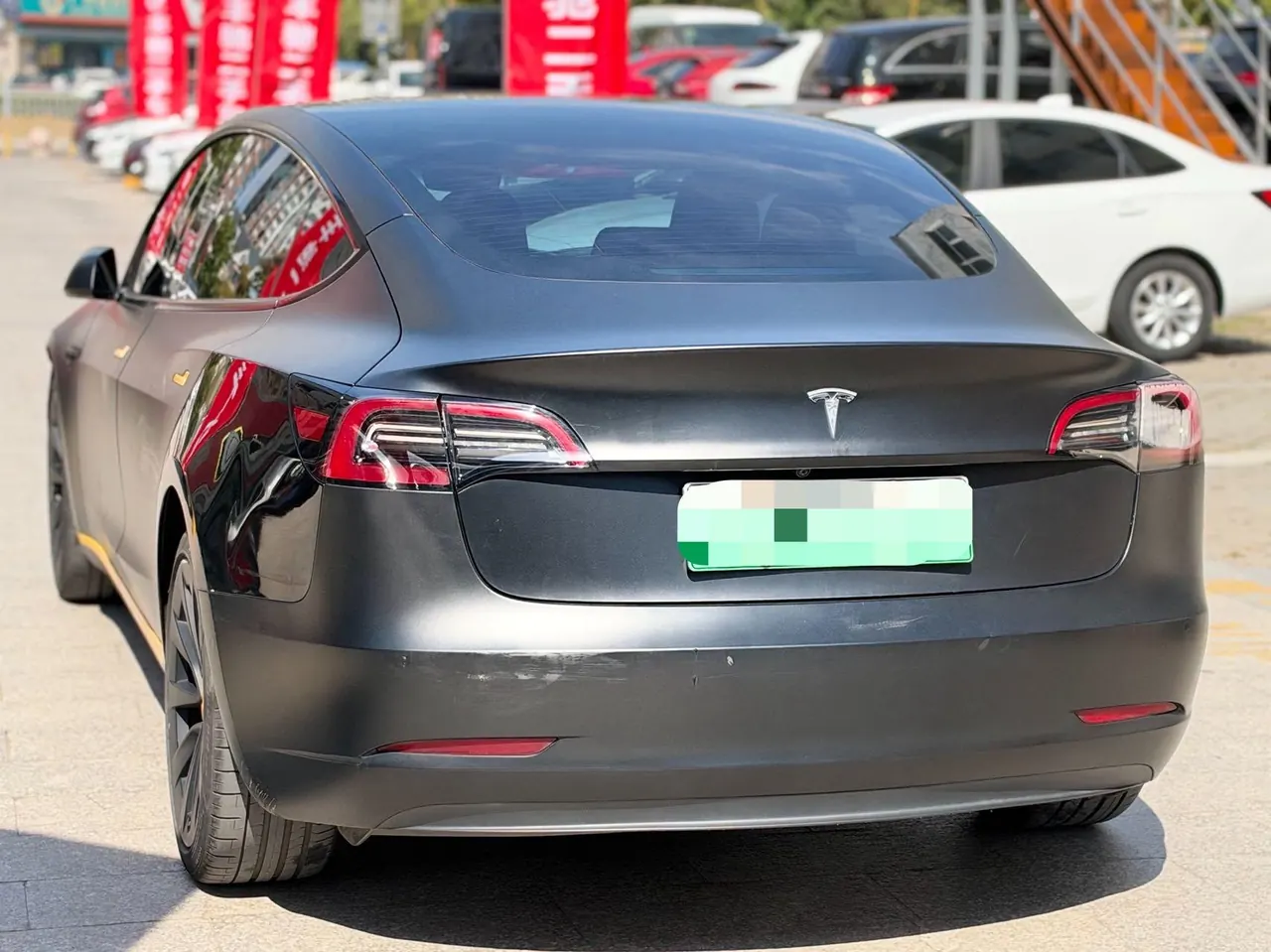 Tesla 2021 Model 3 Standard Endurance Rear Drive Upgraded Automatic Gear 3