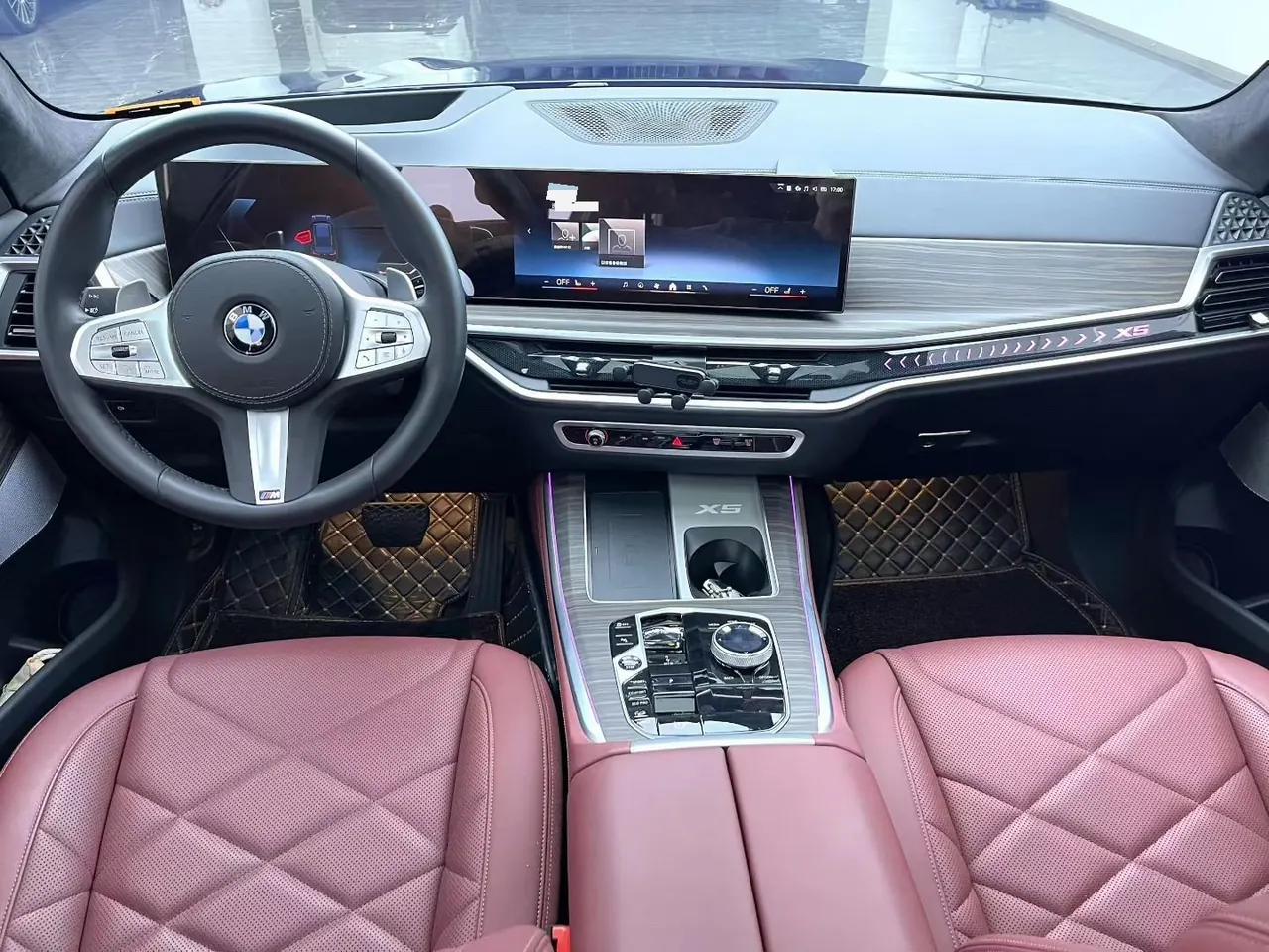 BMW 2023 X5 xDrive40Li 48V 3.0T M sports obsidian night suit automatic gear 9