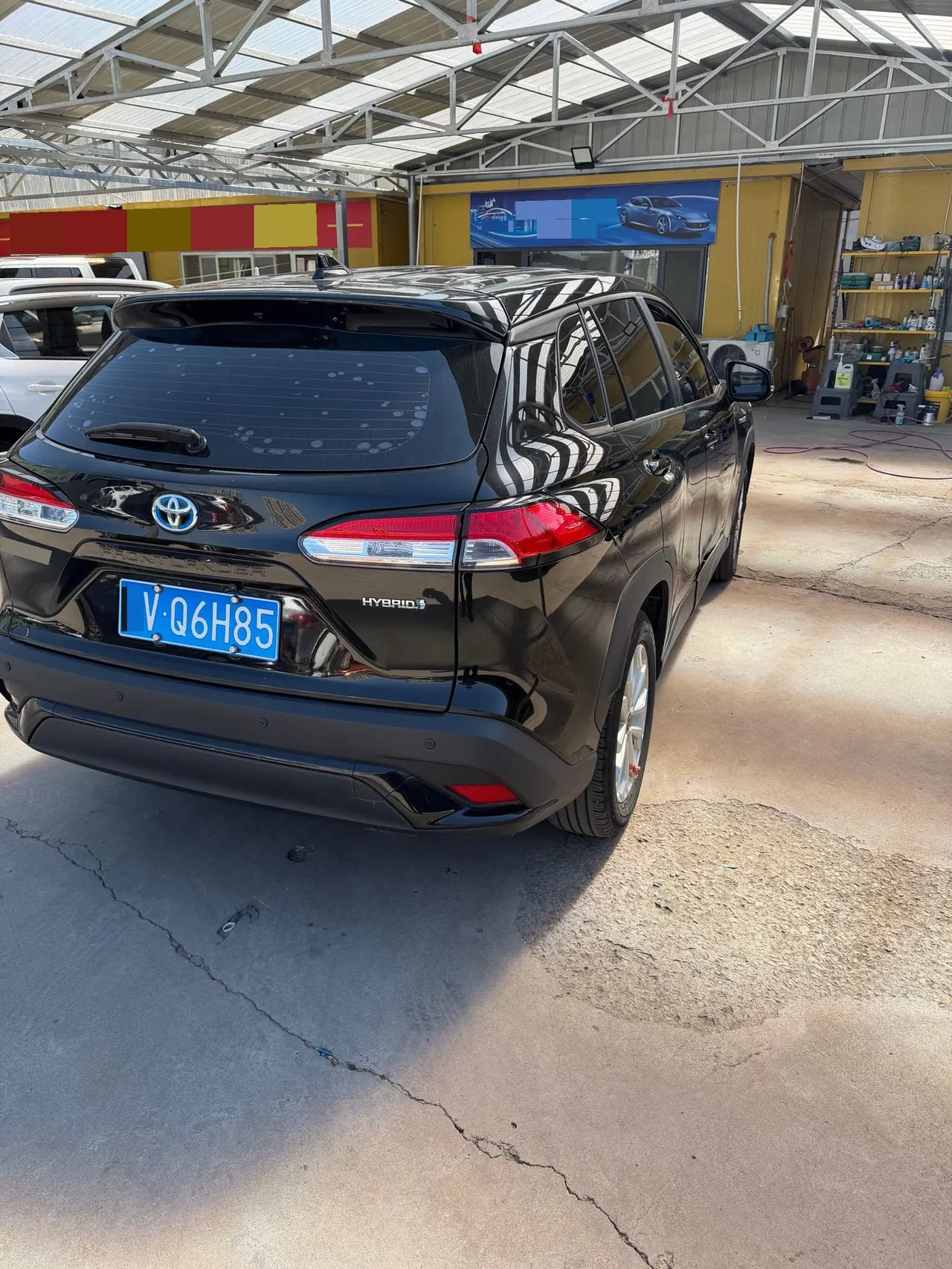 Toyota 2023 Fenglanda Shuangqing 2.0 Stepless Intelligent Electric Hybrid Leading Edition Automatic Gear 7