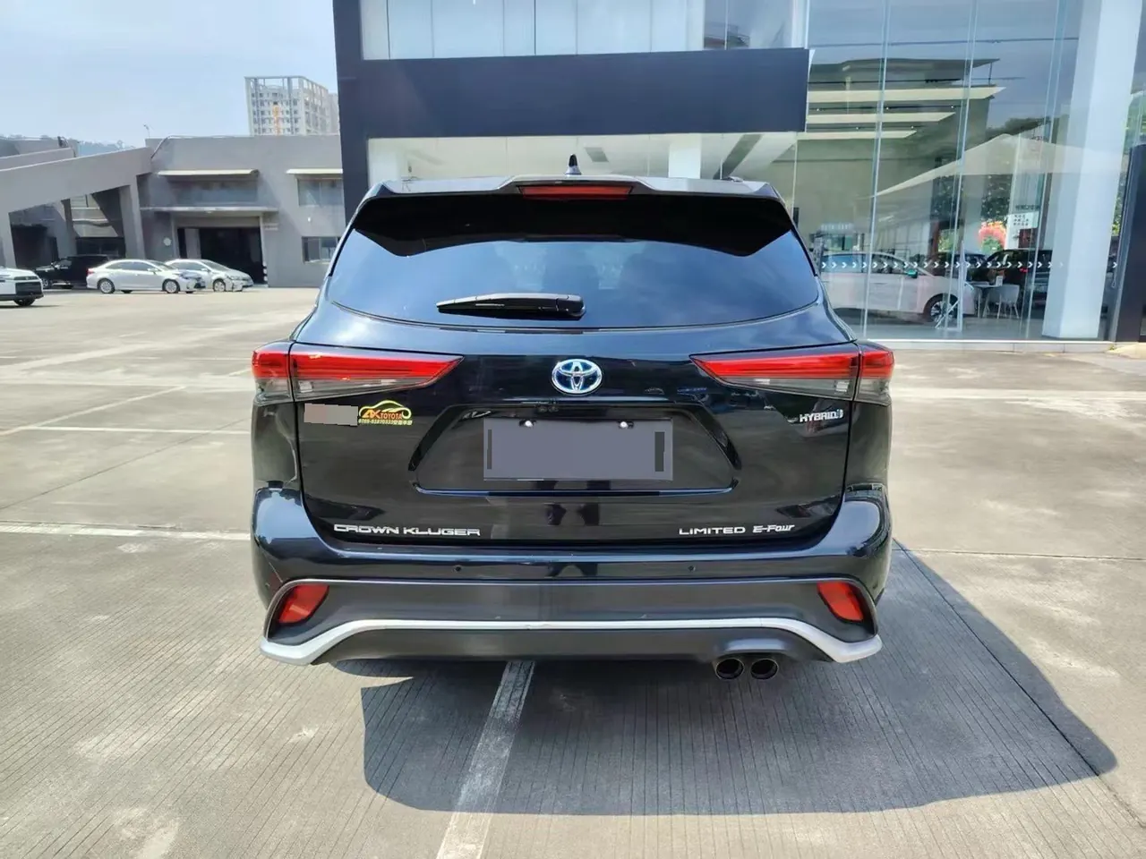 Toyota 2021 Crown Land Release 2.5 Stepless Four-wheel Drive Flagship Automatic Gear 3